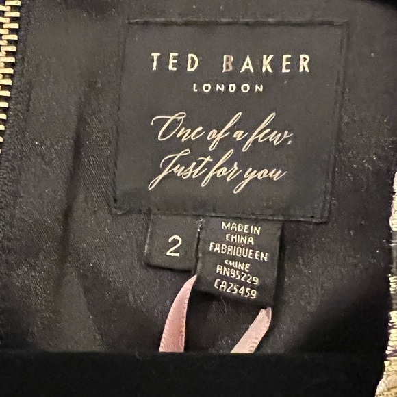 Ted Baker STUNNING JAMI Ornate Paisley Dress 2/6US - Picture 6 of 9